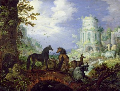 Orpheus Charming the Animals, 1626 by Roelandt Jacobsz. Savery